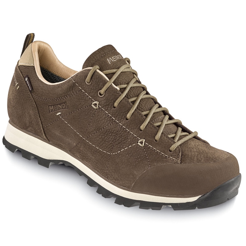 Meindl Rialto GTX brun lågsko i mocka med GORE-TEX